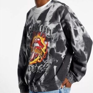 Urban Outfitters UO Rolling Stones Graphic Sweatshirt Size Large